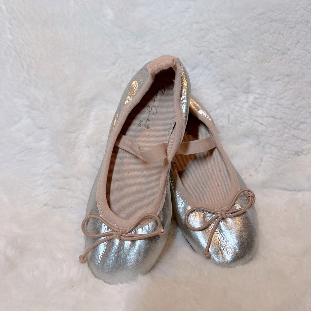 NWT Zara Girl leather shoes 26